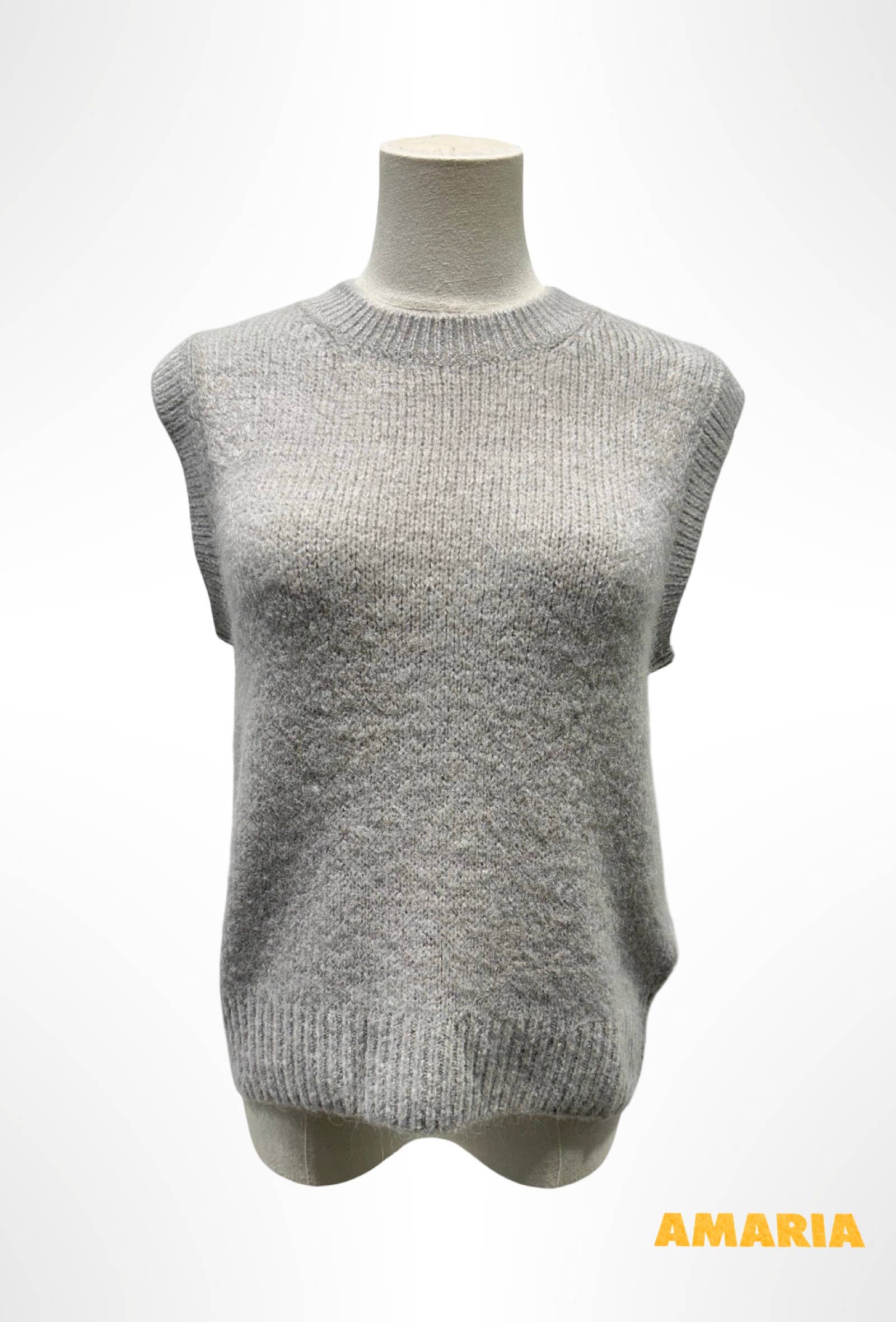 Pull col rond Sans Manches ALPAGA
