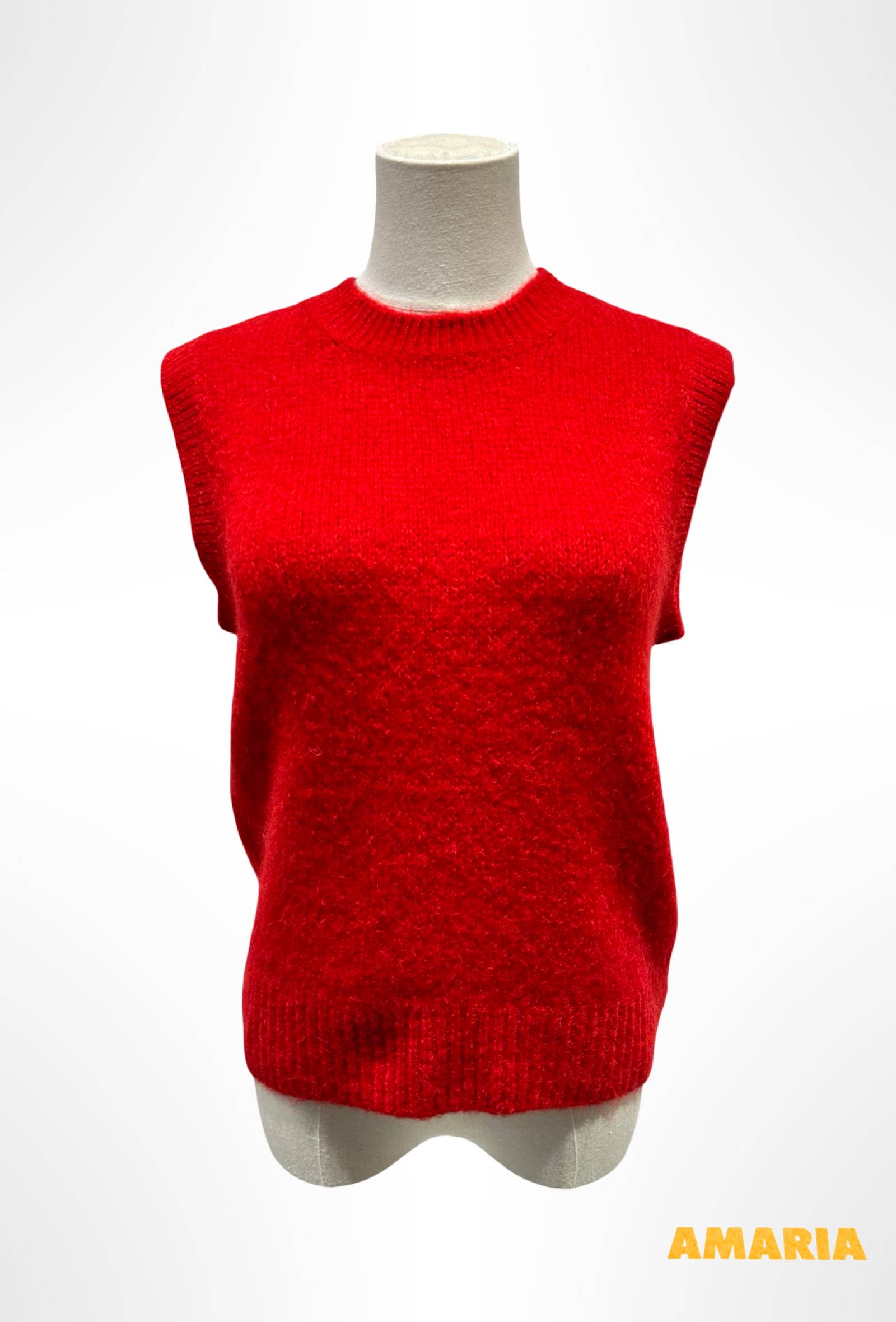 Pull col rond Sans Manches ALPAGA