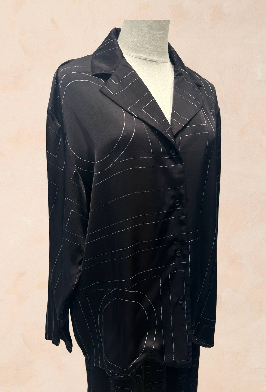 Ensemble PT Chemise Fluide Graphique % VISCOSE